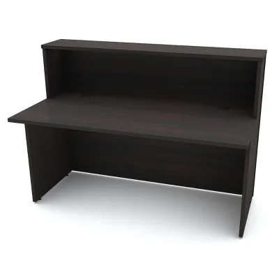 Modern Eco-friendly Wooden Reception Desk for Gym Mall Hotel Restaurant Office Building