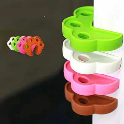 New Washing Machine Prop Kids Customised Logo Home Security Silicone Cute Heavy Duty Baby Door Stoppers