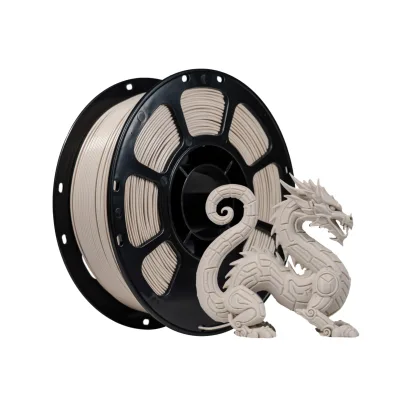 Factory Wholesales HYZHTA High-quality 1000g Bone White 3D Printing Filament 1.75mm PLA+ 200C Printing Temperature