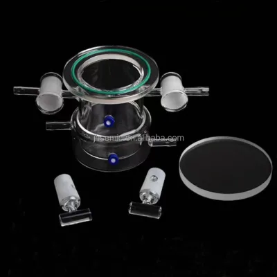 High Light Transmittance Quartz Cuvette Photochemical Reactor for Photocatalytic