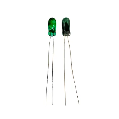 Miniature 3mm Incandescent Indicator Bulbs Mini Grain of Wheat Bulbs T1 Wire Terminal Bulbs 12V
