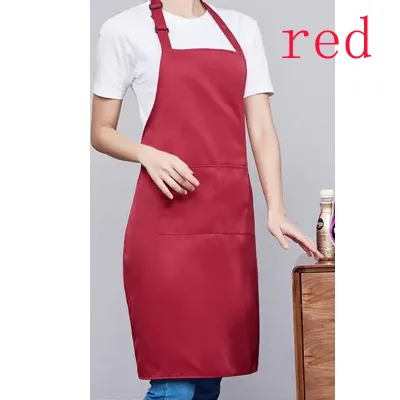 Customized kitchen waterproof apron for coffee waiter with printed logo