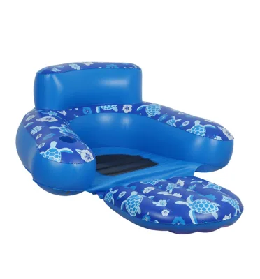 Custom Durable PVC Water Lounger Lightweight Inflatable Pool Float Mattress Water Mattress Lounger