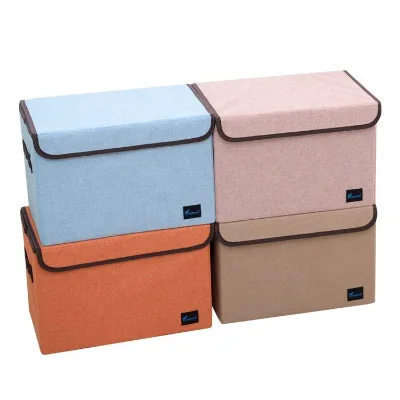 Collapsible Stackable Storage Organising Box Home Organizers and Foldable Storage Bin Set Large Capacity in Various