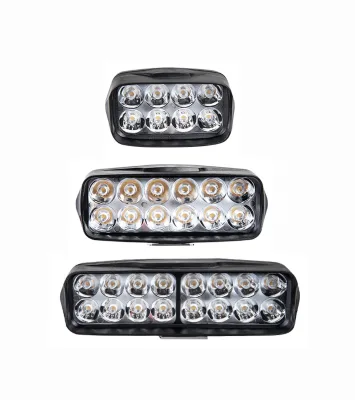 LKT Super Bright 8 LED 12V White Motorcycle Light Bar New Condition Spot Beam Fog Light for Offroad Use