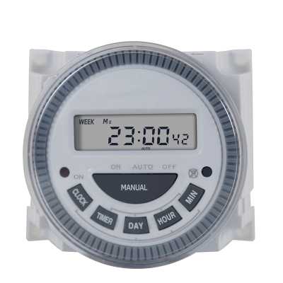 Electronic Countdown Timer with Alarm and Large Display