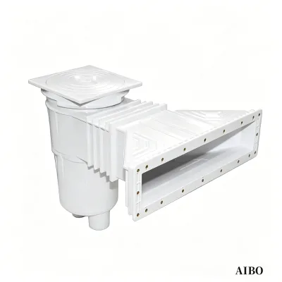 Wide-mouth skimmer outlet accessories for surface and underground swimming pools - Surface skimmers