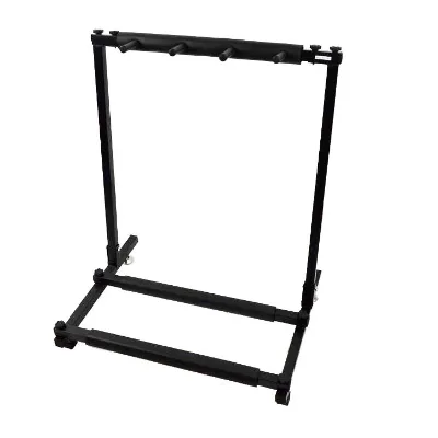 Portable Guitar Stand for Electric and Acoustic Guitars, Foldable and Space-saving