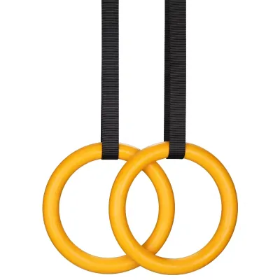 ABS Plastic Gymnastics Rings for Body Muscle Training