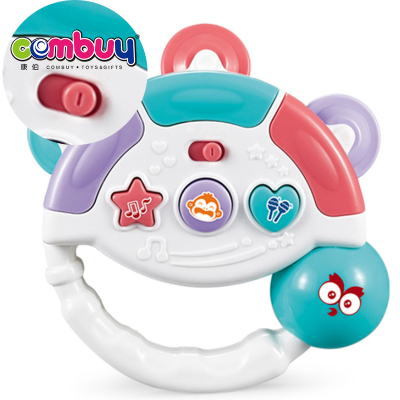 New Product Colorful Sound Light Music Toys Shaker Baby Rattle
