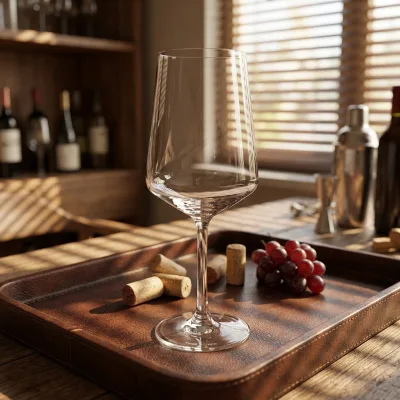 The Factory Sells Transparent Acrylic Plastic Wine Glasses in Bulk. They Are Not Fragile and Are Suitable for Bars, Weddings