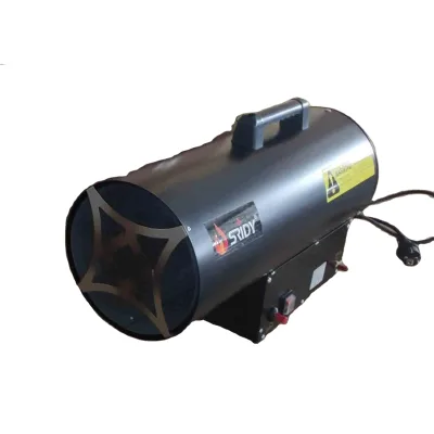 80KW High Power Adjustable Gas Heater with Stainless Steel Housing Portable Warm Air Blower for Workshop & Greenhouse
