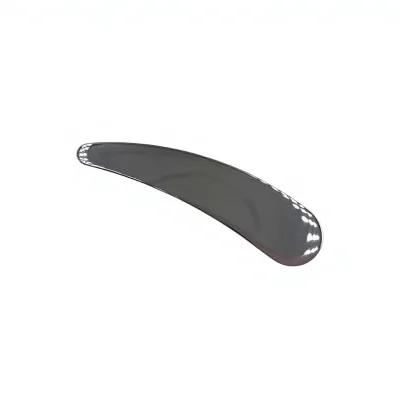Logo Engraved Cosmetic Spatula with 304 Stainless Steel Makeup Cosmetic Spoon Facial Scoop Eye Cream Spoon