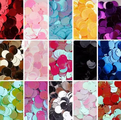 Plastic Round Sequins 10mm DIY Handmade Beads for Jewelry & Garment Accessories