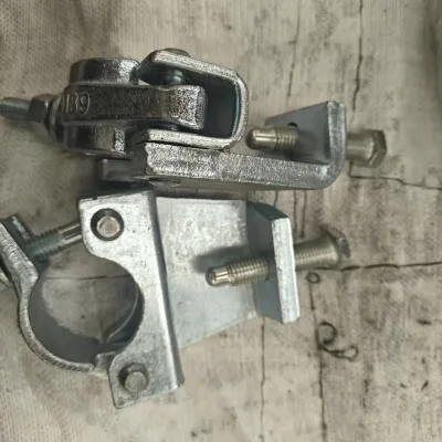 Galvanised Steel Scaffold Swivel Cramp Connectors Fixed Rotating Pipe Clamp Scaffolding Props Ladder Parts Fastener Coupler