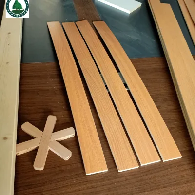 Custom Solid Wood Bed/Sofa LVL Slats Sprung Bed Slat for Bedroom Living Room School & Hospital Furniture Modern Design
