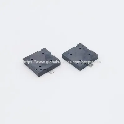 SMD buzzer,piezo(13*13*2.5mm)75dB min @4.1kHz 3Vp-p for smart devices, wholesale manufacturer.