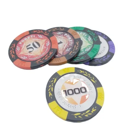 High Quality Casino Gambling Props Poker Chips 14g Clay Poker Chips