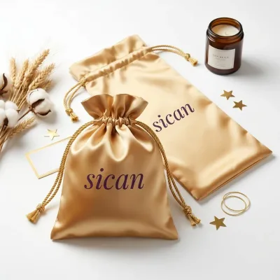 Wholesale Price Satin Bag for Jewelry Large Satin Bag Package Satin Bag Hair