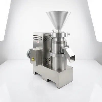 Industrial Emulsion Colloid Mill for Fruit & Nut Processing Commercial Use Almond Milk Mayonnaise Ketchup Jam Making Equipment