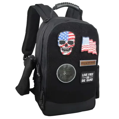 2025 Custom Wholesale National Baby Diaper Bag 25L 30L 35L Waterproof Tactical Backpack Laptop Compartment Zipper Closure Nylon