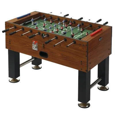 Commercial Adult Engineered Wood Coin Operated Foosball Table 55" Standard Size