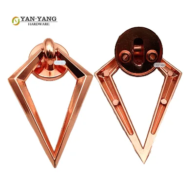 Yanyang Drawer Pulls Ring Metal Wholesale Decorative Button Ross Gold Cabinet Handle Knobs for Furniture Part