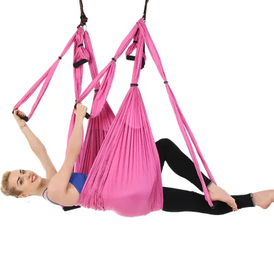 210d Fabric Comfortable Aerial Yoga Hammock Set Aerial Yoga Props Swing Hammock