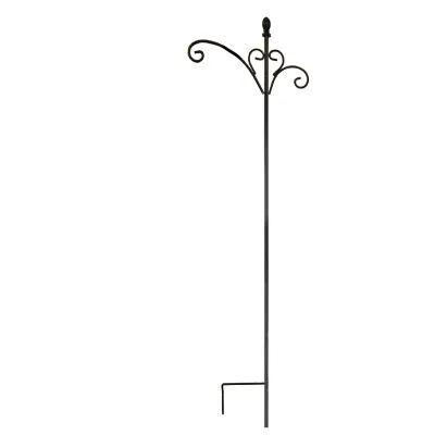 Metal Shepherds Hooks for Backyard Birding Garden Supplies Bird Feeder Pole