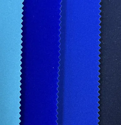 100% Elastic Silk Velvet Warp-Knitted Fabric 58" Width 200GSM Super Soft for Garment Use