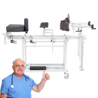Orthopedic Hip Lower Limb Traction Frame Surgical Operating Table Accessory for Orthopaedic Trauma Surgery HE-F06