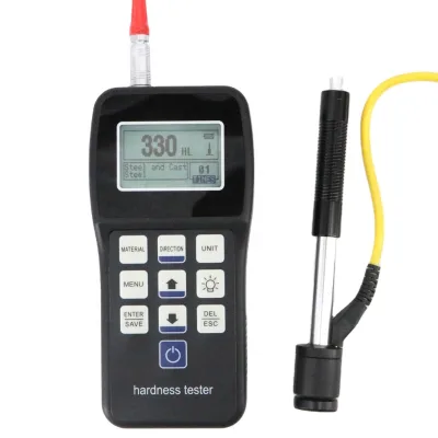 SHL-140 Portable Leeb Hardness Tester, Digital Metal Hardness Meter with Data Storage