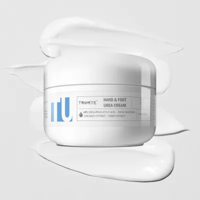 Organic Aloe Vera Herbal Foot Cream for Dry Cracked Heels Feet Skin Hand Urea Cream Whitening Peeling Effects Moisturizing Foot