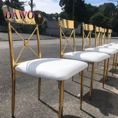 Hot Model Event Furniture Modern Metal Dining Chairs