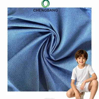 100% Polyester Knitted Mesh Fabric 75D Stretch Quick Dry Breathable Wholesale for Sportswear and Car Interior Use