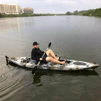 Motor Boats Lsf Peddle Single Person Con Pedal Drive Kayak