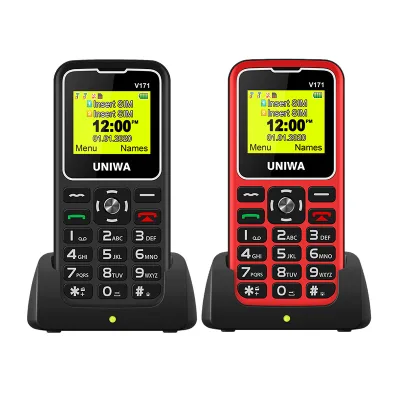 2022 Cordless Bar Style Home Telephone for Senior Citizens Unlocked 2G GSM Mobile Senior Phone Dual Sim Card Big Buttons Cheap