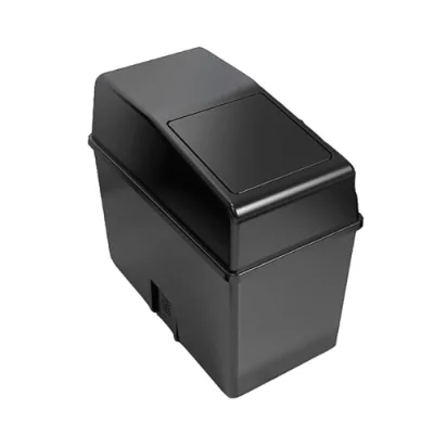 Best Selling Multifunctional Car Litter Bin Plastic Storage Car Mini Garbage Bin Organizer
