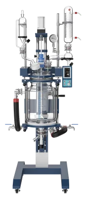 Greatwall 30L Medium Lifting Double Glass Reactor Purification Reaction Instrument for Food and Natural Raw Materials 220-240V
