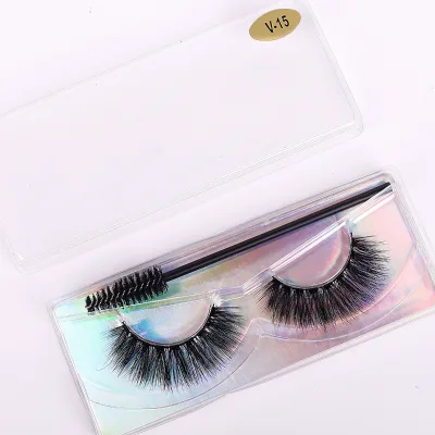 Wholesale Personalized Private Label Cardboard Lash Strip Packaging Box Square Magnetic Folding Gift Box for Lashes Made Plastic