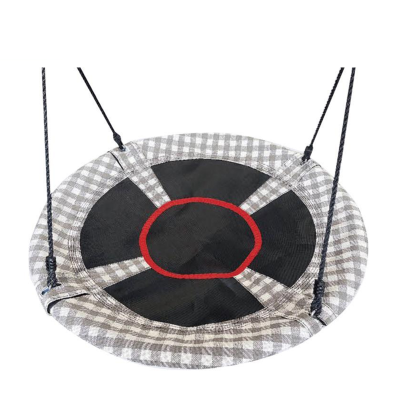 Safe Children Garden Swing Heavy-Duty Kids Swing with Soft Seat for Outdoor Backyard Playground Lawn
