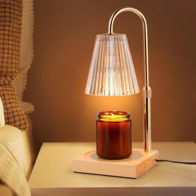 Home Decor Candle Warmer Lamp Adjustable Height Electric 2H/4H/8H Timer Candle Warmer for Scented Candle