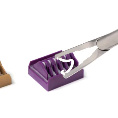 Three Sizes Hemolok Clips Polymer Surgery Ligation Clip for Ligating Blood Vessels