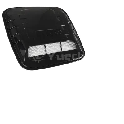 Car Air Flow Intake Hood Scoop Vent Bonnet Decorative Covers Center Side Air Outlet Hood Universal Auto Exterior Accessories
