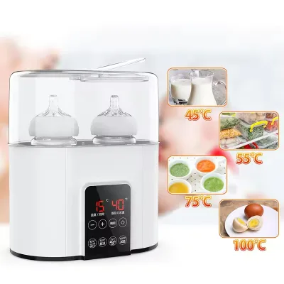 Aquecedor De Mamadeira Ready Stock Accurate Temperature Control Fast Feeding Breastfeed Milk Double Bottle Warmer