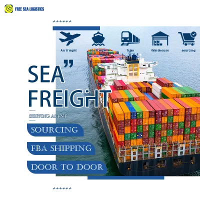 Door-to-door Sea Freight Forwarder Shipping Container Consolidation with Best Rate Cheap Shipping to France