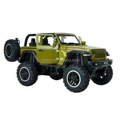 MINIAUTO 1:20 Wrangler 4 Door Off Road Vehicle Metal Car Sound Light Echo Alloy Model Car Children's Toy Festival Gift