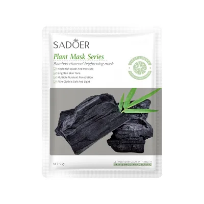 New Arrival Black Facial Masks Skin Care Products Hydrating Moisturizing Rejuvenating Bamboo Charcoal Face Mask