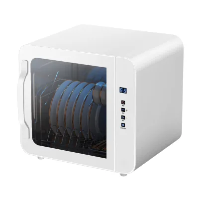 Golden Supplier Household Kitchen Tableware Ozone Disinfecting Cabinet Dish Rack UV Disinfecting Cabinet
