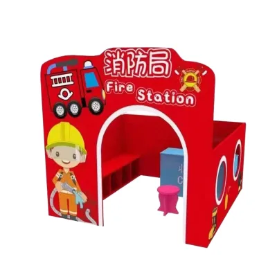 Upgraded Simulated Managemnet Style Children Plastic Playhouse Simulation Hospital Role Play Toy for Amusement Center
